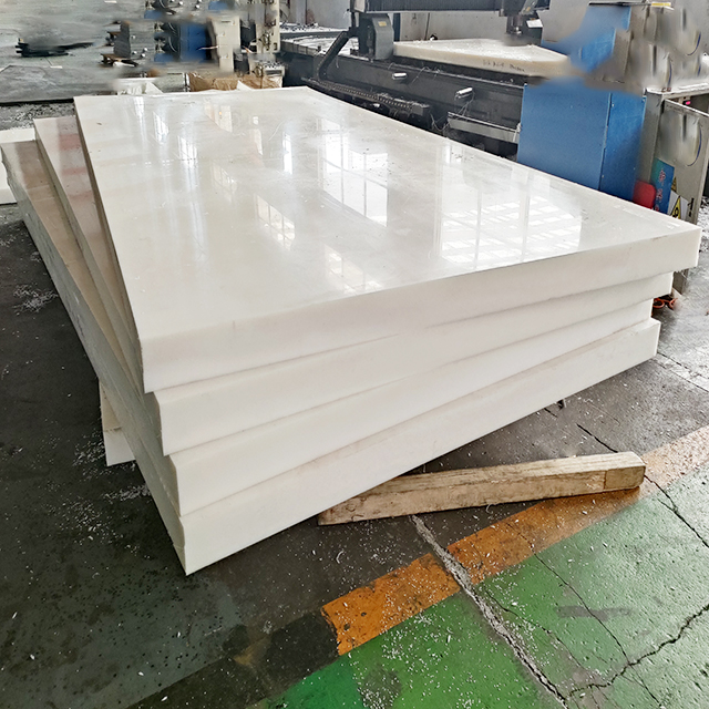 Cut To Size China Polyethylene Engineering Plastic Sheets Solid HDPE / UHMWPE Boards