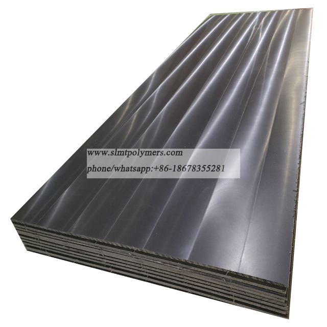 Plate T88-2 Black 8MM UHMW Polymer Liner Sheet