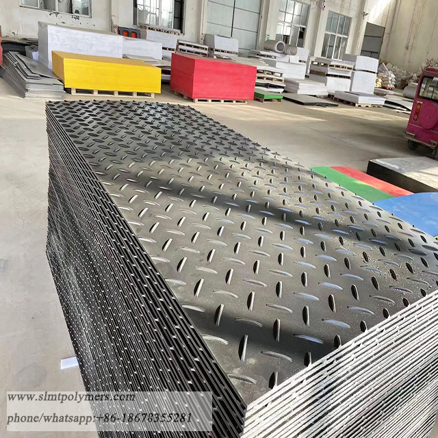 4x8 Heavy Equipment HDPE Ground Protection Mats for Construction