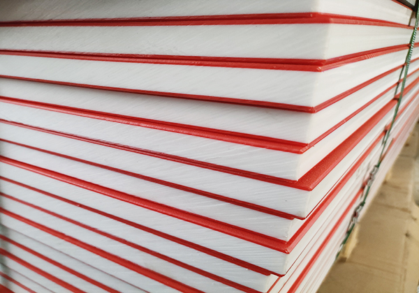 High-density polyethylene double-color board Blue PE board sheet