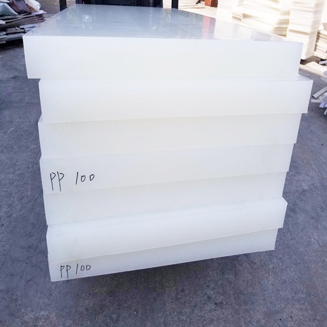 100% Virgin Plastic Polypropylene Sheet Plates Factory Price Pp Material Plastic Sheet PP Leather Cutting Board