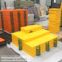 24x24 UHMWPE Durable Lasting Crane Outrigger Pads