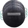 Round Outrigger Pad 15" Diameter 1.5" Thick RV Jack Pads Crane Trailer Stabilizer Pads