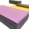 Sandwich 4'x8' CNC Processing 3 Layer HDPE Plate Dual Color Textured Sheet For Playground