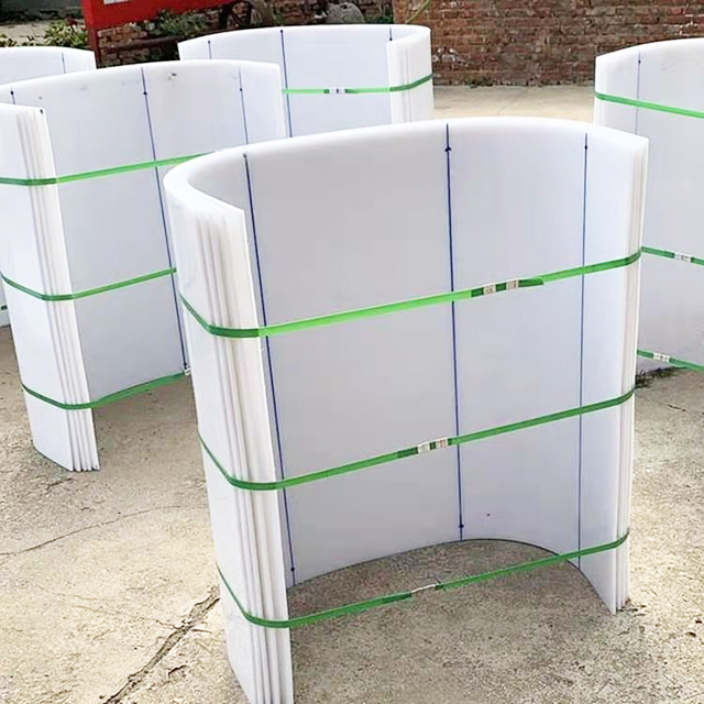 Shaftless Screw Conveyor U Shape Liner UHMWPE Wear-resistant Plastic Lining Sheet