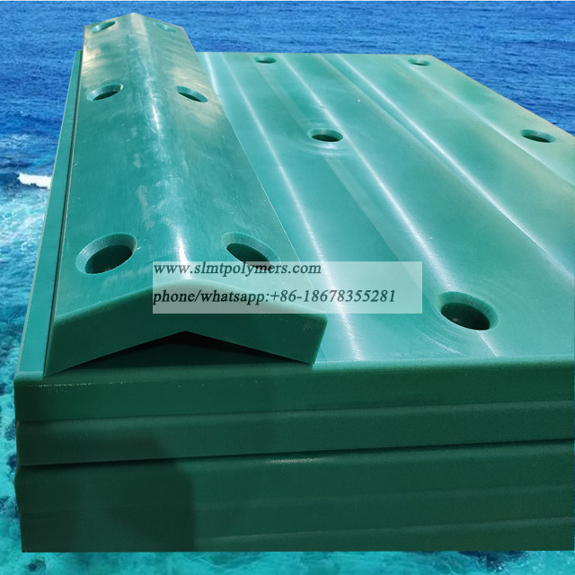 UHMWPE Marine Port Dock Quay Wall Protection Ship Fender Face Pad