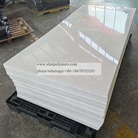 White Color HDPE Panel Plastic HDPE Boards