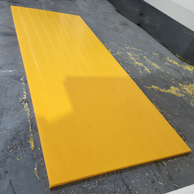 Yellow Hard Plastic Sheet UHMW-PE Board