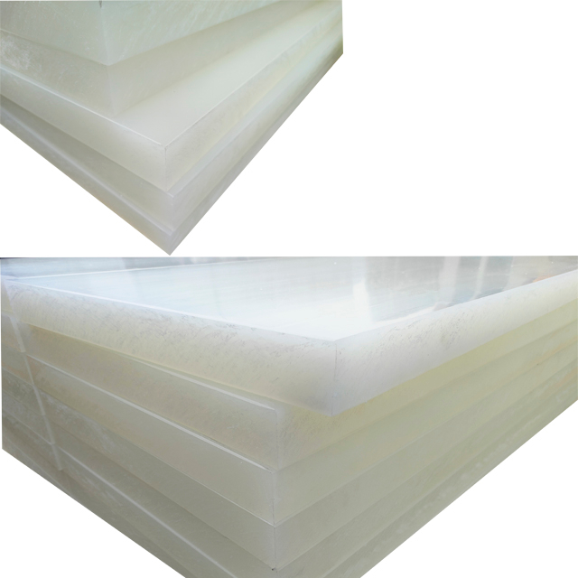 Hot Sell White PP Cutting Board for Leather Cutting Press Machine