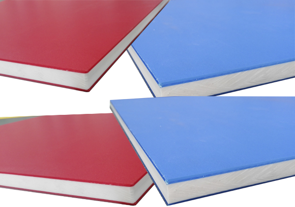 HDPE two three colorcore sanwich layer ENGRAVING PLASTIC sheet board