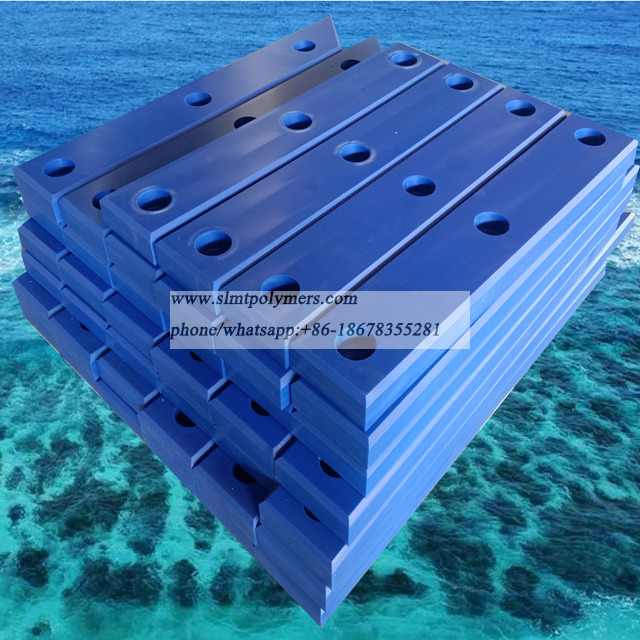 Barge Fender Breasting Panel W/UHMW Rub Boards