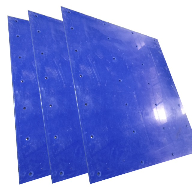 Blue Black White UHMWPE Liner Lining Sheets Board Plate