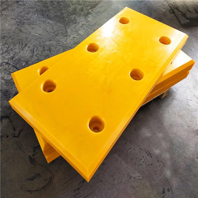 Yellow Impact Engineering Plastic HDPE Sheet Fender Panel Polyethylene PE Board Pads Plate