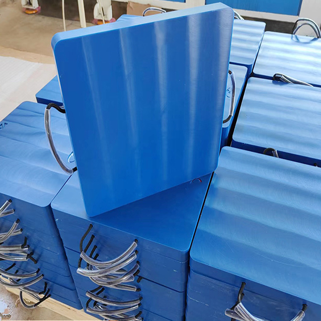 Heavy Duty Crane Uhmwpe Crane Support Mat Jack Stabilizer Pad