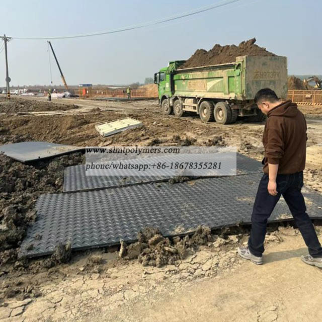 Rescue Type HDPE Ground Protection Mats