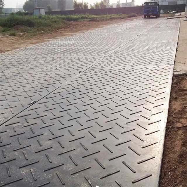 2240*1100*12.5mm Black HDPE Track Mat High Impact Temporary Road Mat China HDPE Road Mat Heavy Duty Road Mat