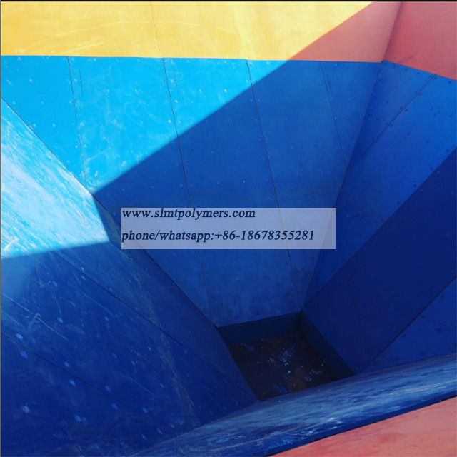 Blue UHMW PE Polymer Lining Board Liner Plate