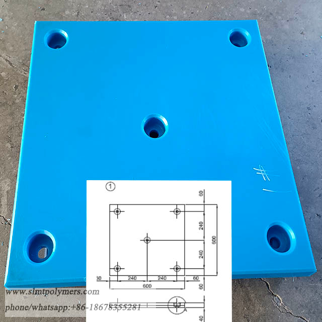 UHMWPE Bar Front Fender Pieces Face Pads