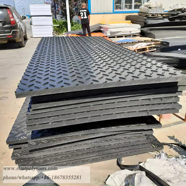 Anti Slip Paving Pads Ground Protection Mats for Wind Power Construction