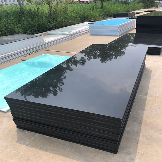Black Color High Quality Extruded High Density Polyethylene HDPE Sheets