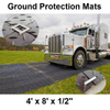 Durable Composite HDPE Temporary Walkway over Grass Portable UHMW PE Road Mats