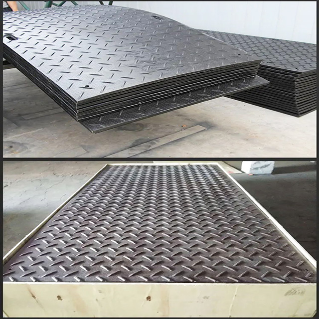 High quality PE plastic ground cover walkways temporary road mat