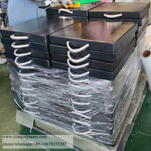 Stability Pads UHMWPE Outrigger Pads Crane Leg Support Pads for Sale