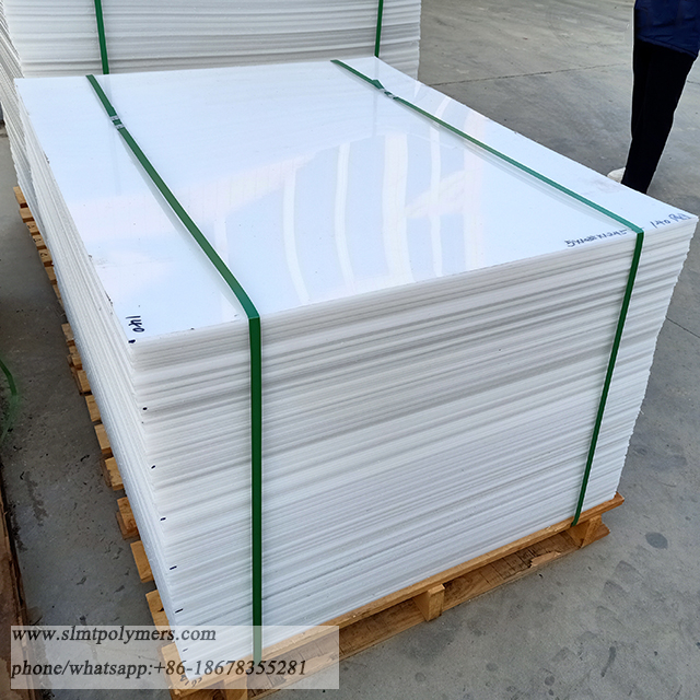 Green HDPE Sheets China Plate Plastic Panel Glossy Boards