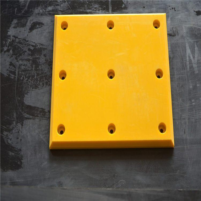 Yellow PE Plastic Board for Rubber Fender