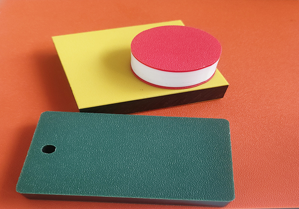 HDPE Polyethylene board plastic three-color board polyethylene three-layer sandwich board