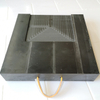 18"X 18" X 1"Textured No-Slip Finish of Crane Outrigger Pad Crane Stabilizer Pad