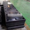 Black Color Marine Fender Facing Pad UHMW PE Pad