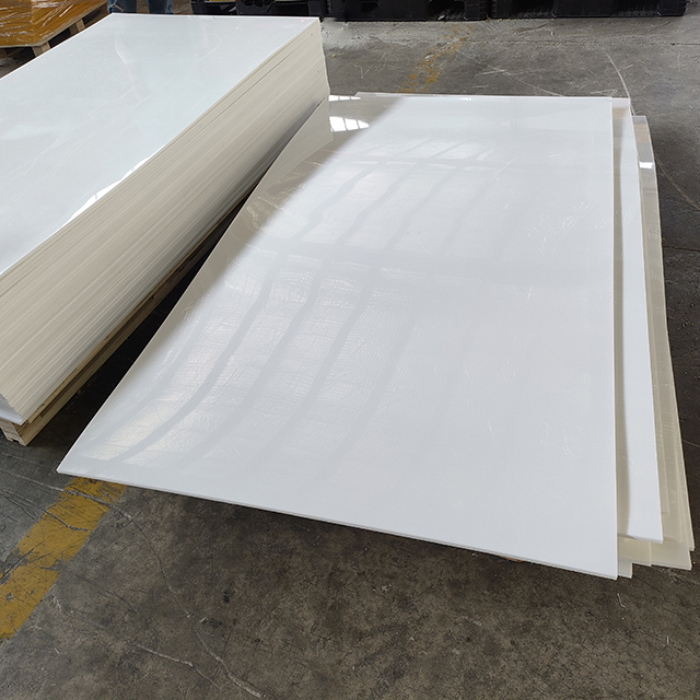 Pure Raw Material Low Friction Polypropylene PP White Engineering Plastic Plate