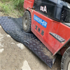 Temporary Construction Ground Production Hpde Plastic Bog Mat Pad 10mm 12mm 12.7mm Thickness Polyethylene Mat