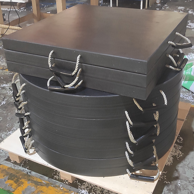 Safety Lightweight Plastic Crane Outrigger Pads 