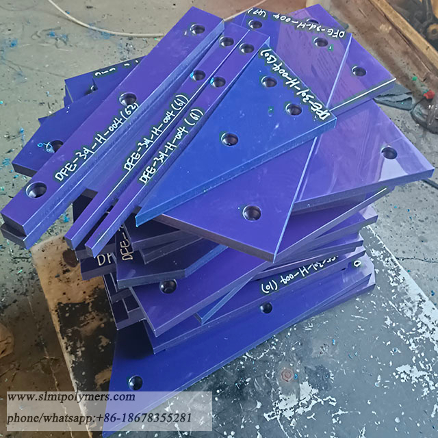 Customized UHMWPE Liner UHMWPE Lining for Hopper Carriage Flooring