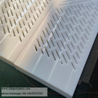 Machined Suction Cover Uhmw-pe Plastic Box Cover Pads