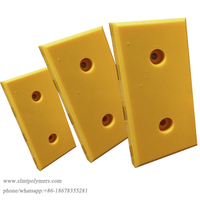 Yellow UHMWPE Dock Bumper Pads
