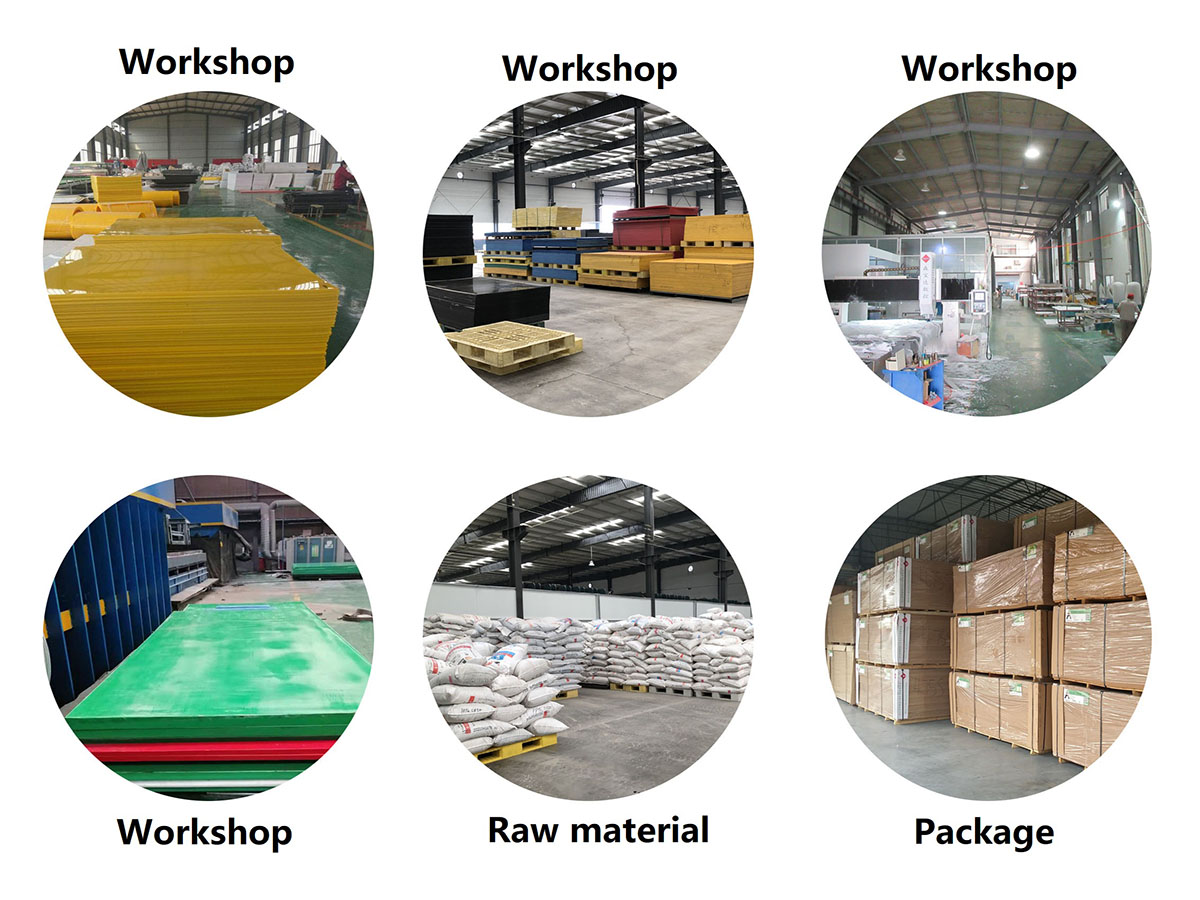 HDPE UHMWPE polymer sheet board pads plate (3)