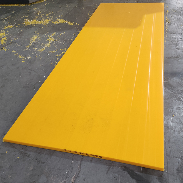 Yellow Hard Plastic Sheet UHMW-PE Board