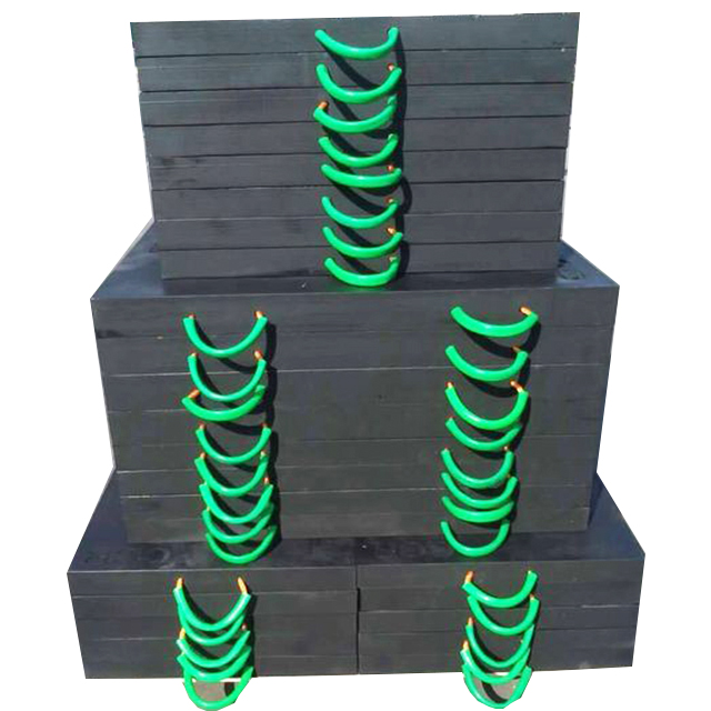 Composite Plastic Waterresistant Uhmwpe Polyethylene Outrigger Pads Crane Pads