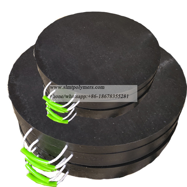 Stable Uhmwpe Rv Round Hdpe Plate Outrigger Pads 