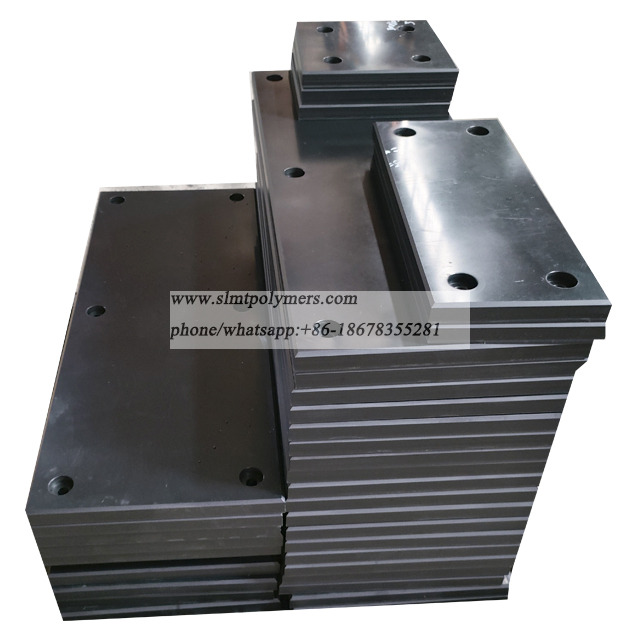 Multicolored Polyethylene Dock Bumper Marine UHMW PE Fender Pads