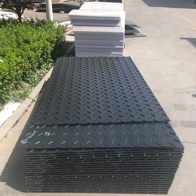 Durable Composite HDPE Temporary Walkway over Grass Portable UHMW PE Road Mats