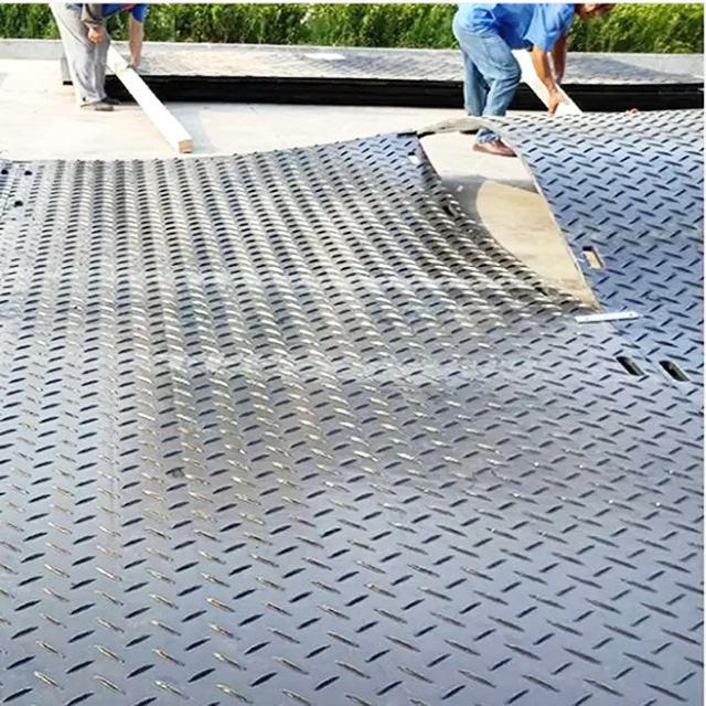 High quality PE plastic ground cover walkways temporary road mat