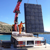 Black Uhmw Pe Sliding Panel Fenders Hdpe Fender Facing Pad