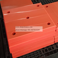 UHMWPE Plastic Marine Fender Face Pad Dock Bumber Pad