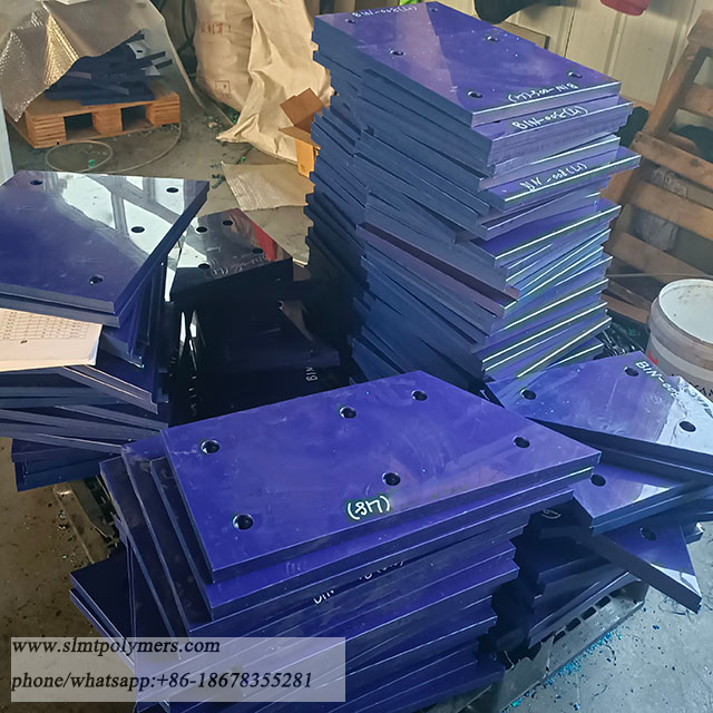 Customized UHMWPE Liner UHMWPE Lining for Hopper Carriage Flooring