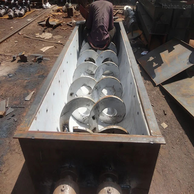 Custom Shaftless Screw Conveyor U Shape Liner UHMWPE Bed Lining