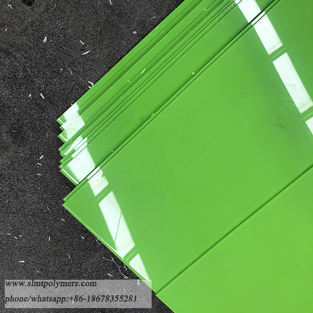 Green Red Yellow Blue White Black 1mm 10mm 20mm 30mm HDPE Sheet Plastic Plate